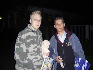 ... Nacht (Robin aus Kassel und Marcel aus Berlin) im Einsatz!