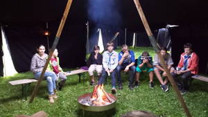 Pfadfinderinnen und Pfadfinder schließen …