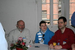 Die Pfadfinderschaft Freiheit e.V. wurde durch Uwe Tiemann, Sebastian Hertel und Hendrik Knop (v.l.n.r) vertreten