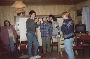 Pro und Contra traten aufeinander: Corageseminar im Pfadfinderheim 