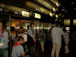 Einlasskontrolle im ICC