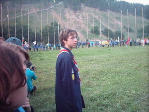 Eröffnungsveranstaltung des Nationalen Russischen Pfadfinderlagers