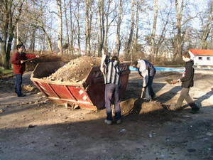 Schaufeln, Schaufeln, und Schaufeln!!!