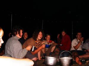 ... und Gemeinschaft auf der Großfahrt in Lettland