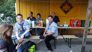 Unter der VDAPG-Fahne: Treffen der Gilde Drei Gleichen